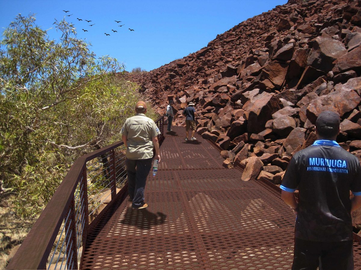 Boardwalk set to improve viewing of Murujuga rock art
