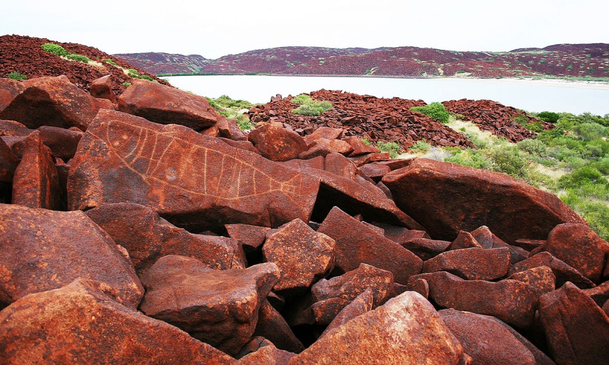 Public asked not to climb on rock art