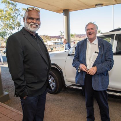 MAC welcomes Governor to view Murujuga rock art