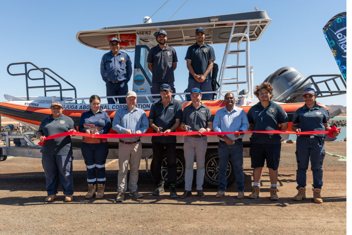 Murujuga Ranger vessel officially sets sail